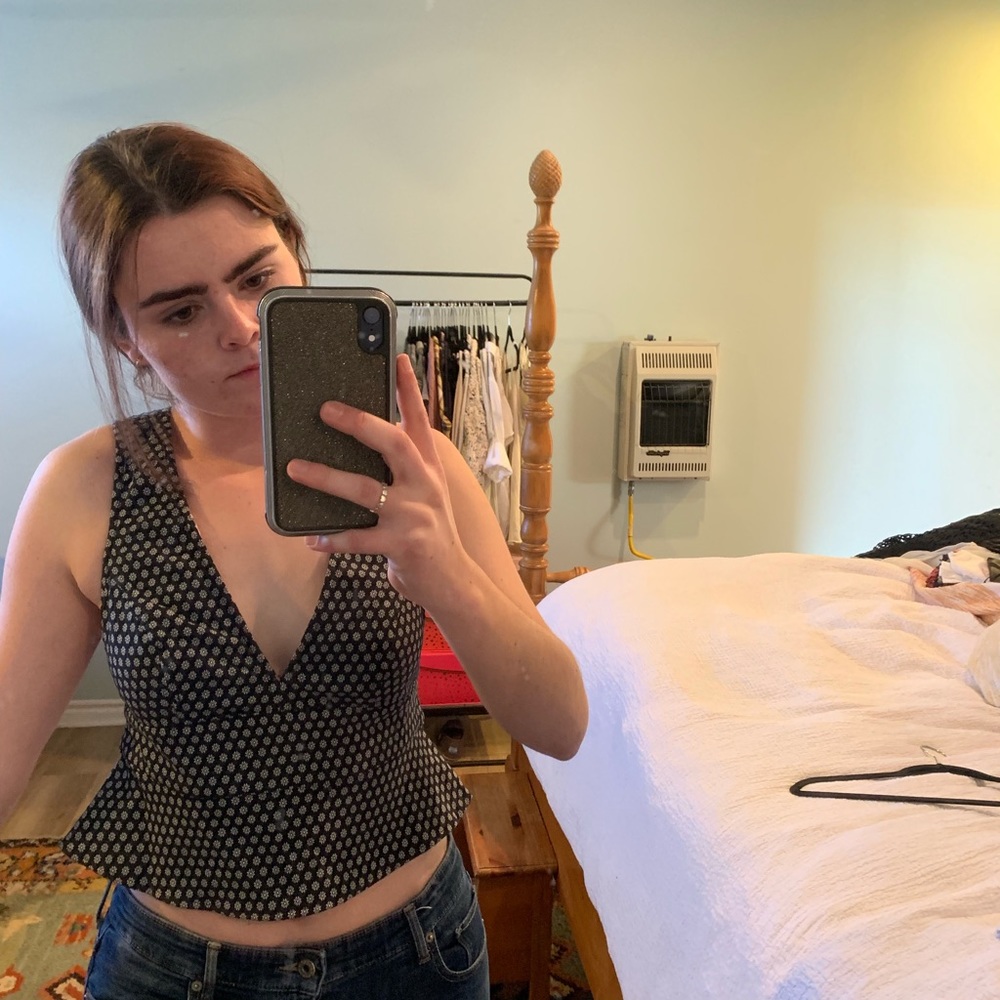 Free People peplum tank